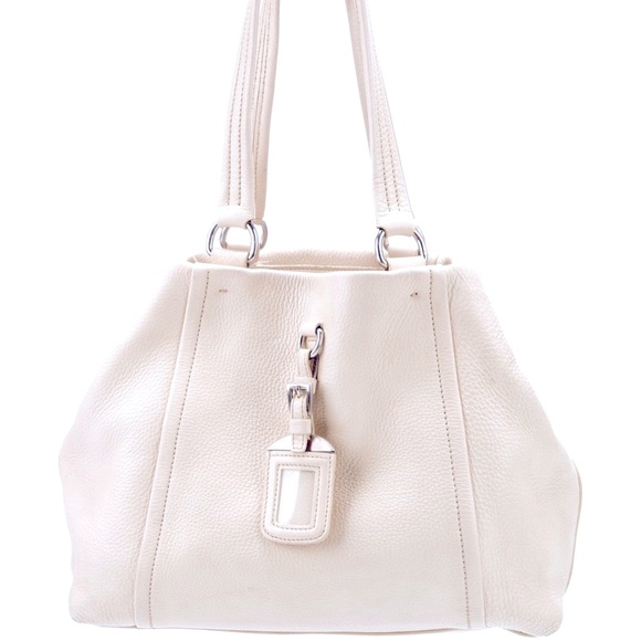 Prada Vitello Daino Leather Bucket Bag - Picture 1 of 11